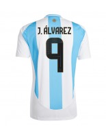 Argentina Julian Alvarez #9 Hjemmedrakt Copa America 2024 Korte ermer